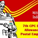 7th CPC Dress Allowance of Postal Employees