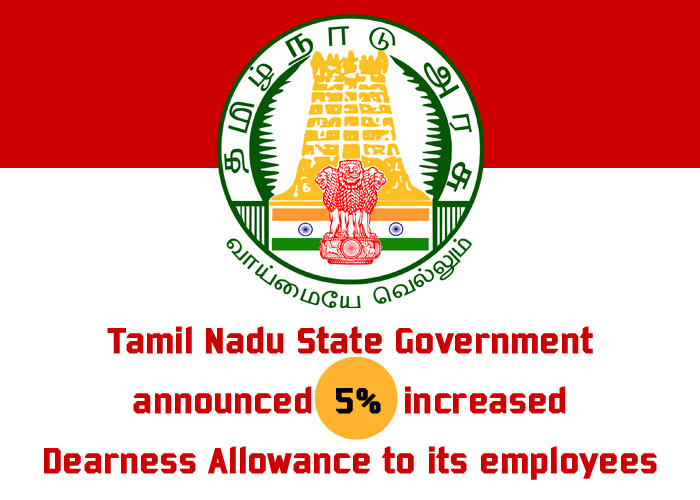 ALLOWANCES - 5 percent Dearness Allowance - Enhanced Rate of Dearness  Allowance from 1st July 2019- Orders