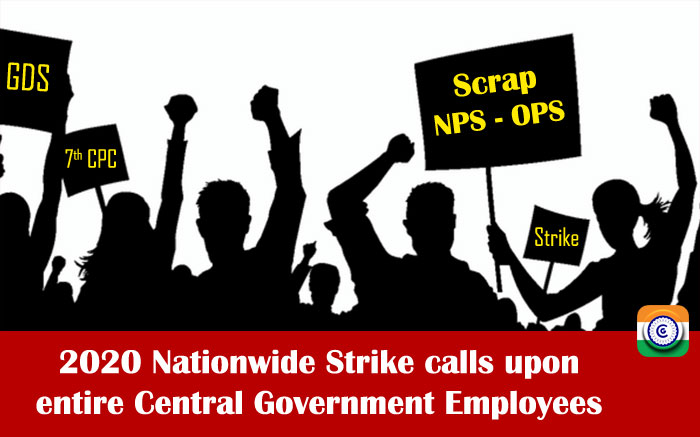 2020 Nationwide Strike calls upon entire Central Government Employees