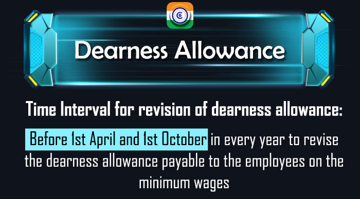 Time Interval for revision of dearness allowance to Central Government Employees