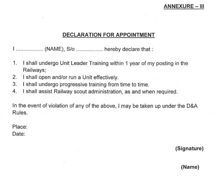 declaration-appointment-railway