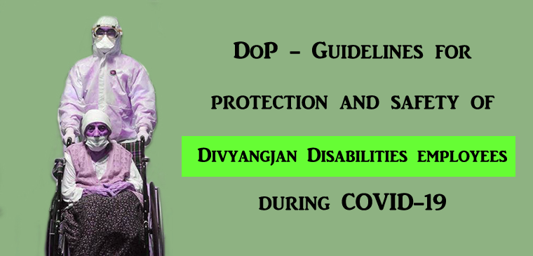 Divyangjan Employees Disabilities -DoP