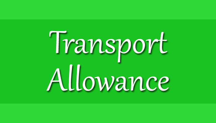 Transport Allowance to Central Govt Employees