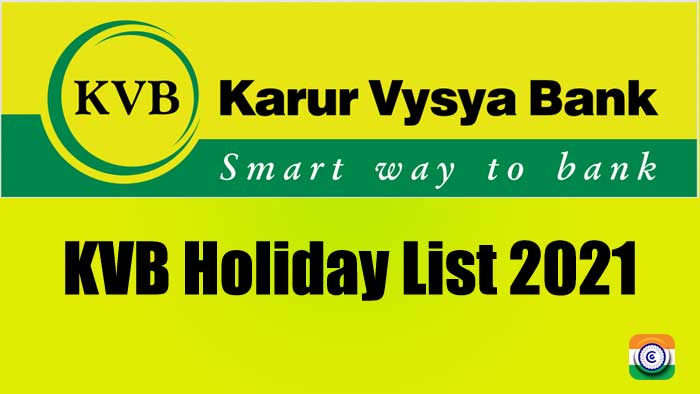 KVB Holiday List 2021