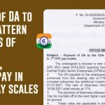 DA Order for CPSE Employees from July 2021 drawing pay in 7th CPC pay scales