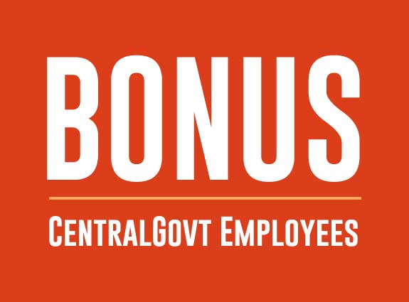 Ad-Hoc Bonus to Central Government Employees
