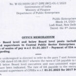 37.2% DA from 1.1.2023 for CPSE Employees